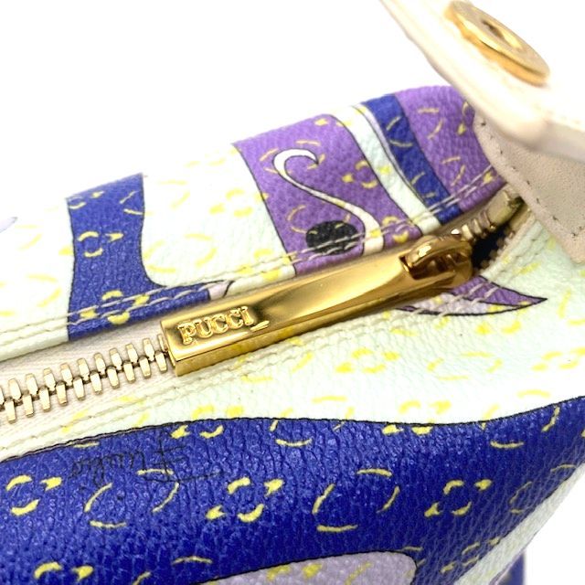 EMILIO PUCCI エミリオプッチ ポーチ コーティングキャンバス