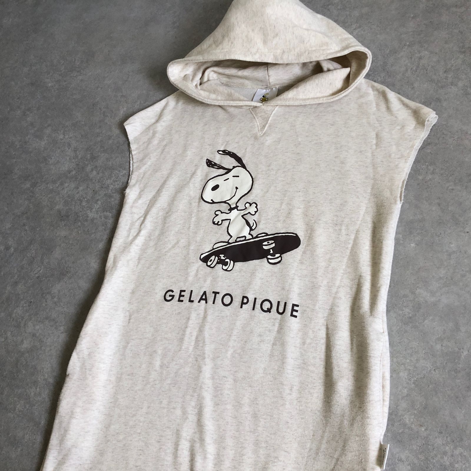 【未使用】GELATO PIQUE スヌーピー ルームウェア ワンピース スヌーピー ワンピース ピンク ルームウェア｜ジェラートピケ