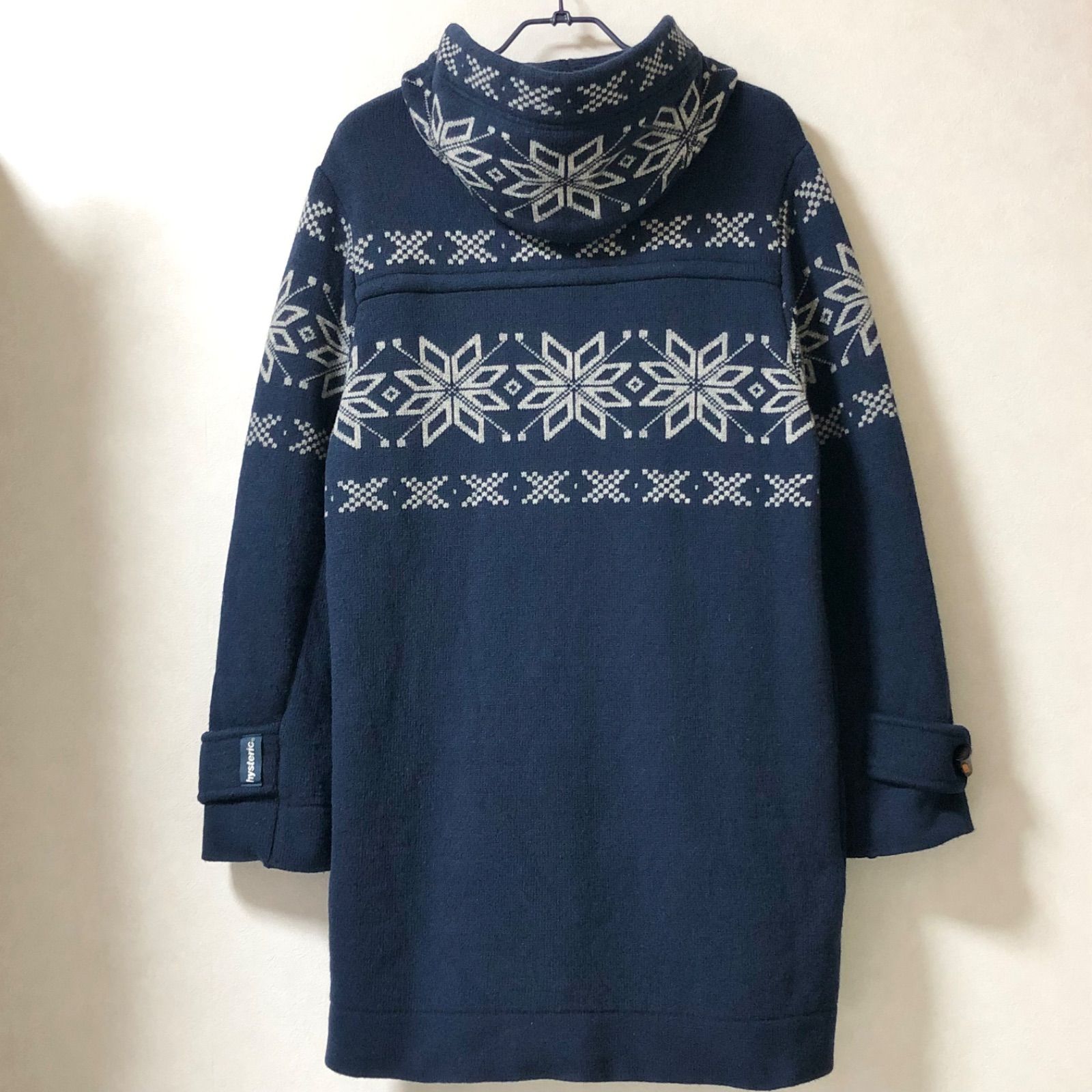 □美品□希少□HYSTERIC GLAMOUR ヒステリックグラマー ニットダッフル