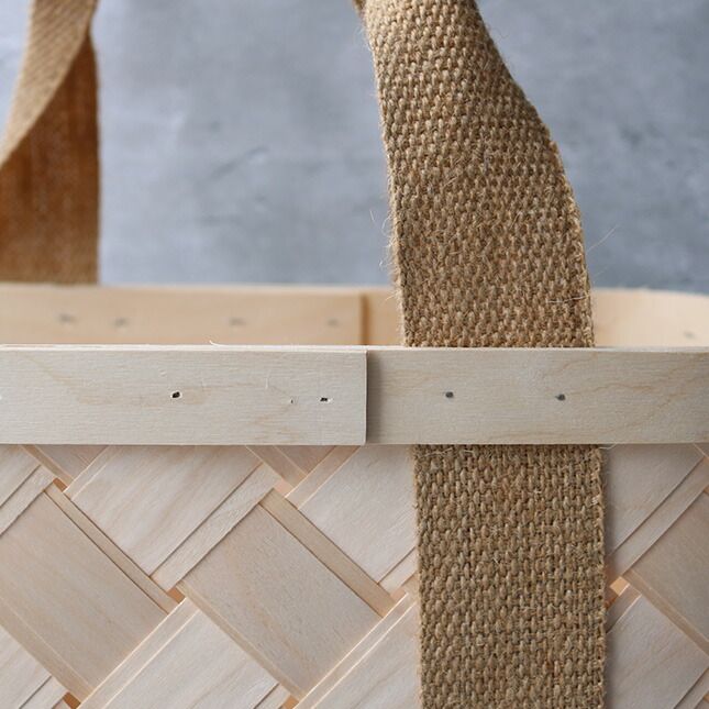 CINQ サンク 白樺のかごバッグ（M）| 高品質 シラカバ かごバッグ