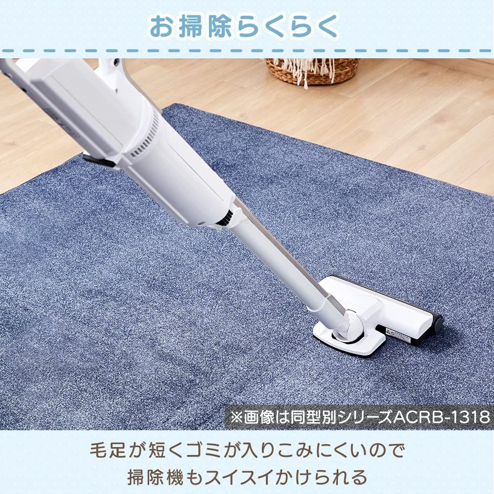 アイリスプラザ ラグ マット 185×130 cm ホットカーペット対応 クッションラグ オールシーズン 通年 年中 すみっコぐらし クッションラグ CRSU-1318 STEELWINDOWSANDDOORS_COM