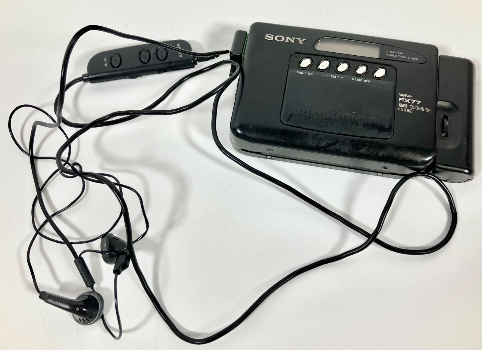 通電可】SONY ソニー WALKMAN ウォークマン WM- FX77 RM-77F