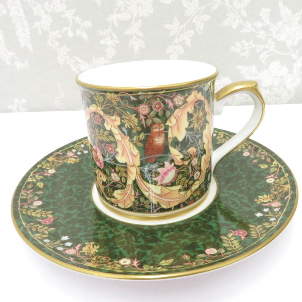 NIKKO (ニッコー) 食器 V&A ヴィクトリア&アルバート博物館 ウィリアム・モリス カップ＆ソーサー 5客セット コーヒーカップ ティーカップ どんぐり 【キモノオフ野々市若松店】 2100v-002.jpg