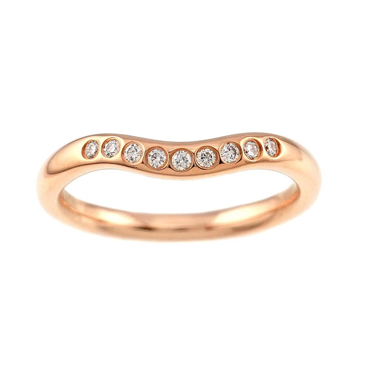 TIFFANY＆Co. ティファニー カーブド バンドリング SV925 シルバー 約