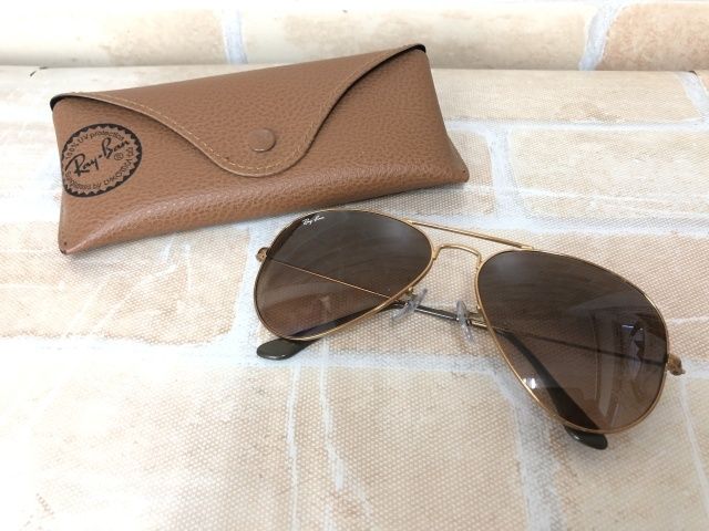 Ray-Ban Aviator Classic サングラス ケース付き 【公式通販】