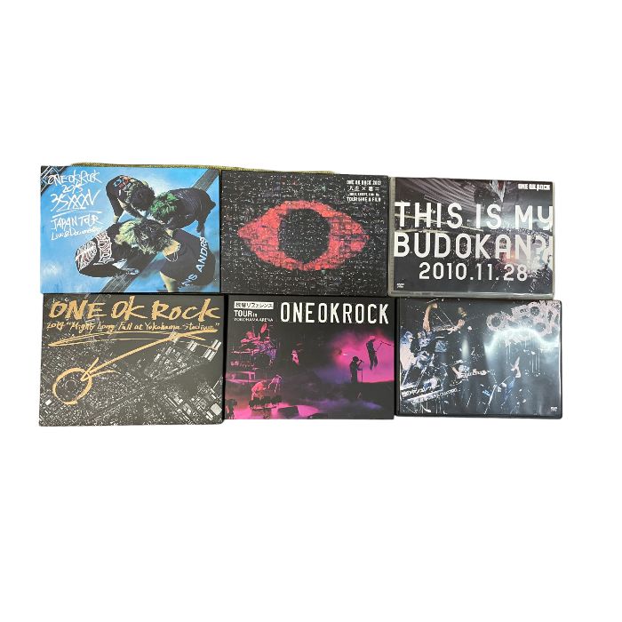 ONE OK ROCK ライブ DVD 6点 セット ワンオク 中古 ４ 送料無料 - メルカリ