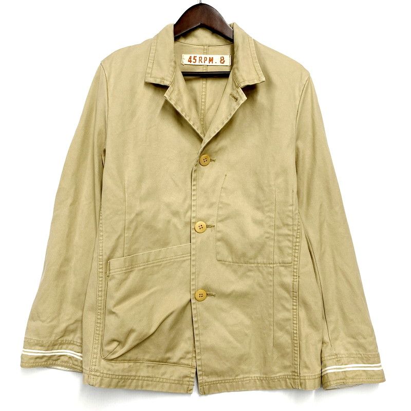 45R フォーティファイブ・アール ダックカバーオールジャケット 4 中古】【レディース】 45R DUCK COVERALL JACKET フォーティ