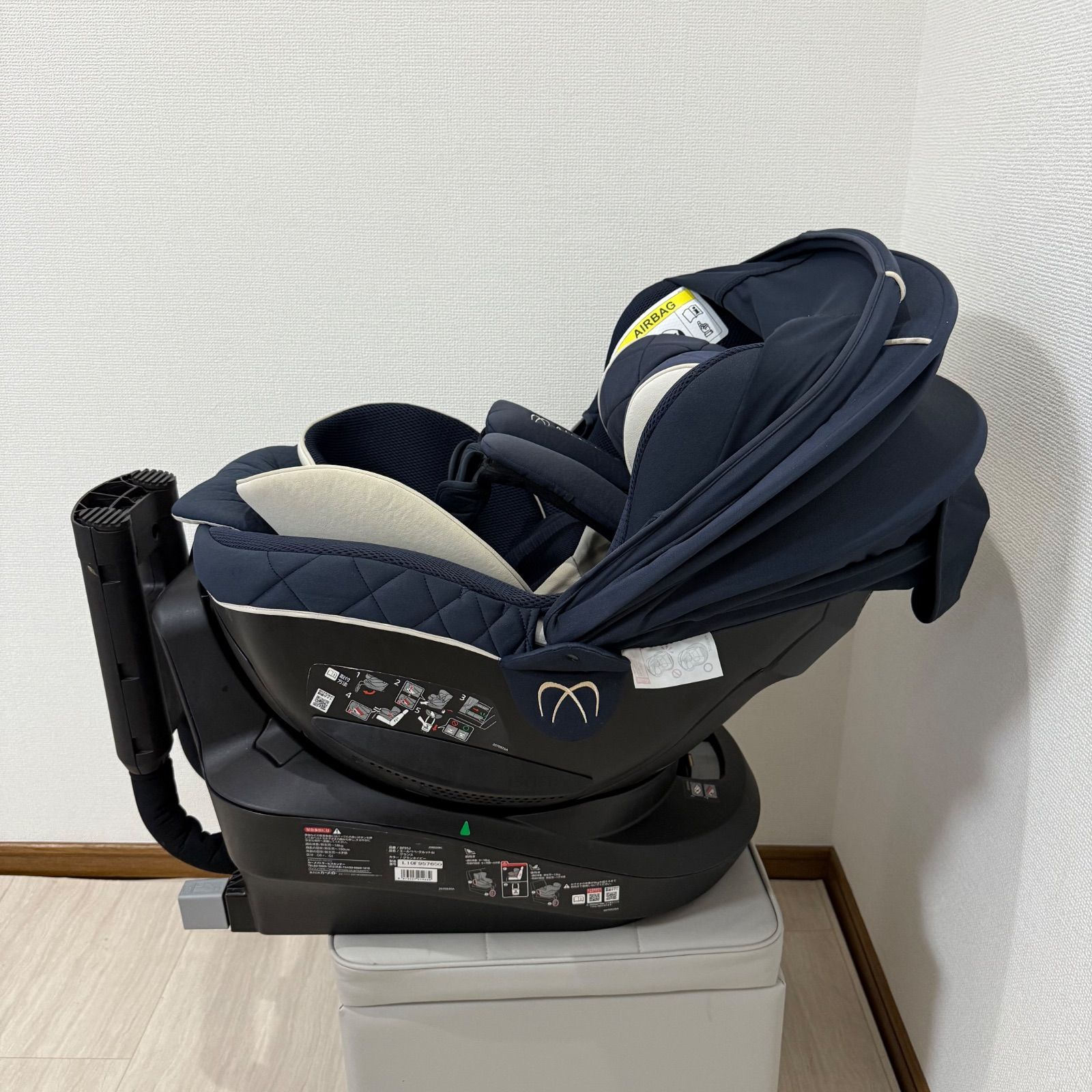  クルット6 i グランス グランネイビー エールベベ 車用チャイルドシート チャイルドシート