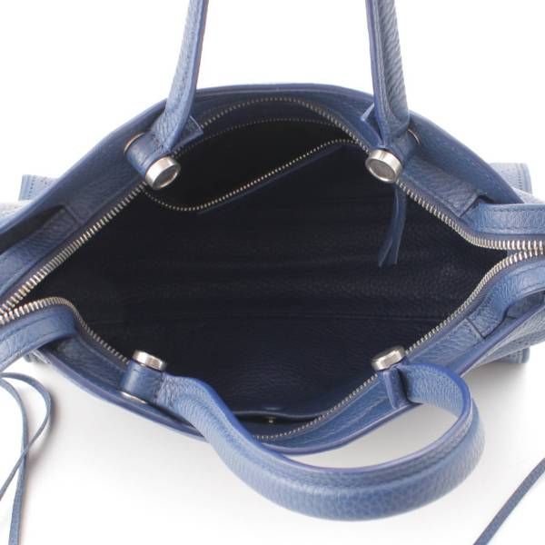 バレンシアガ】Balenciaga ブラックアウト シティ レザー 2WAY ハンド 