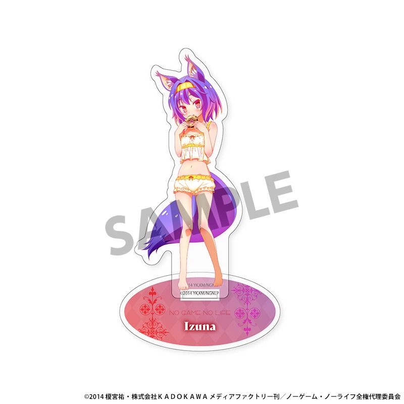 ノーゲーム・ノーライフ 描き下ろしアクリルスタンド 初瀬いづな