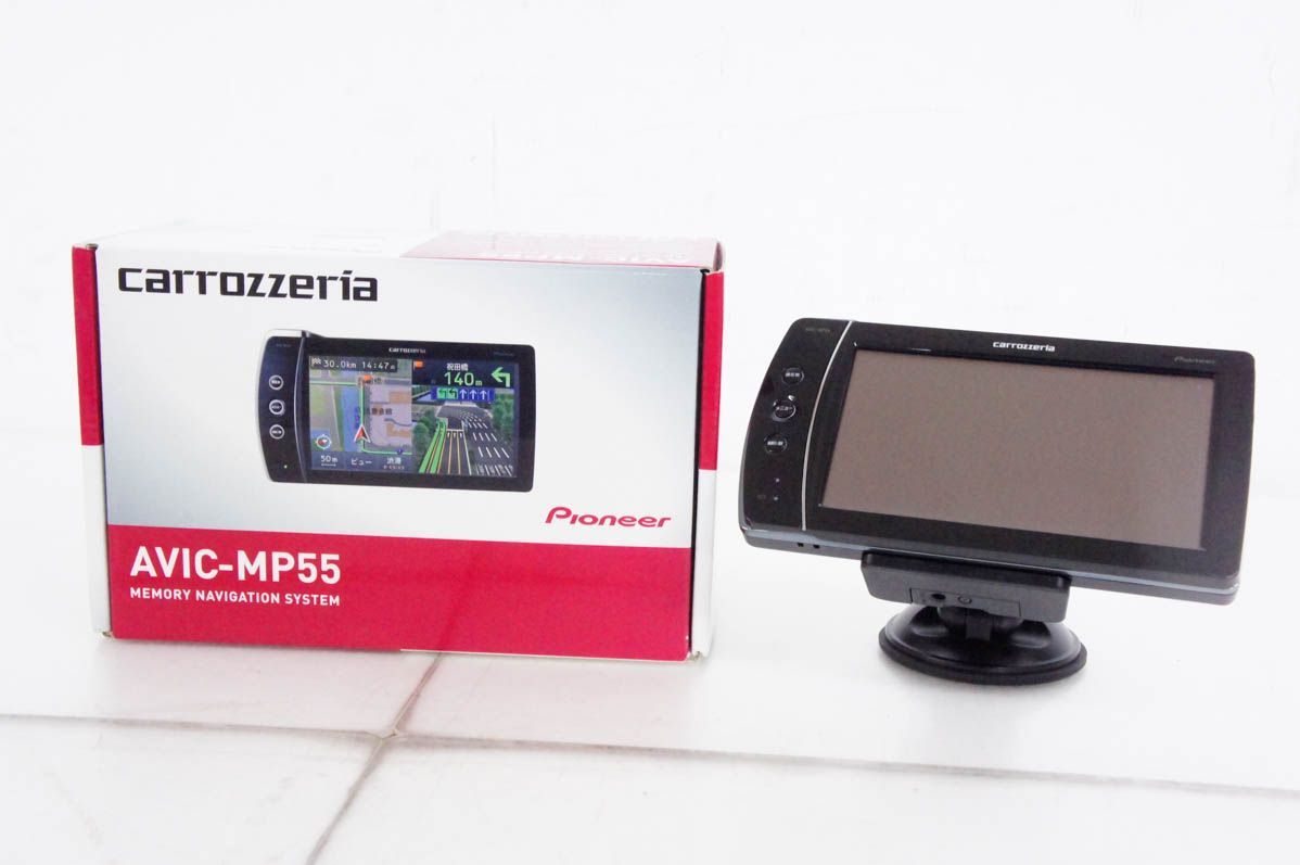 【中古】Pioneerパイオニア 5.8インチ ポータブルナビゲーション AVIC-MP55 carrozzeria