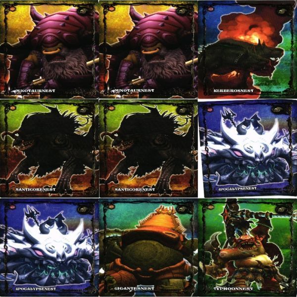 DRAGON NEST DRAGONNEST ドラゴンネスト キラ10枚 他 カード まとめ