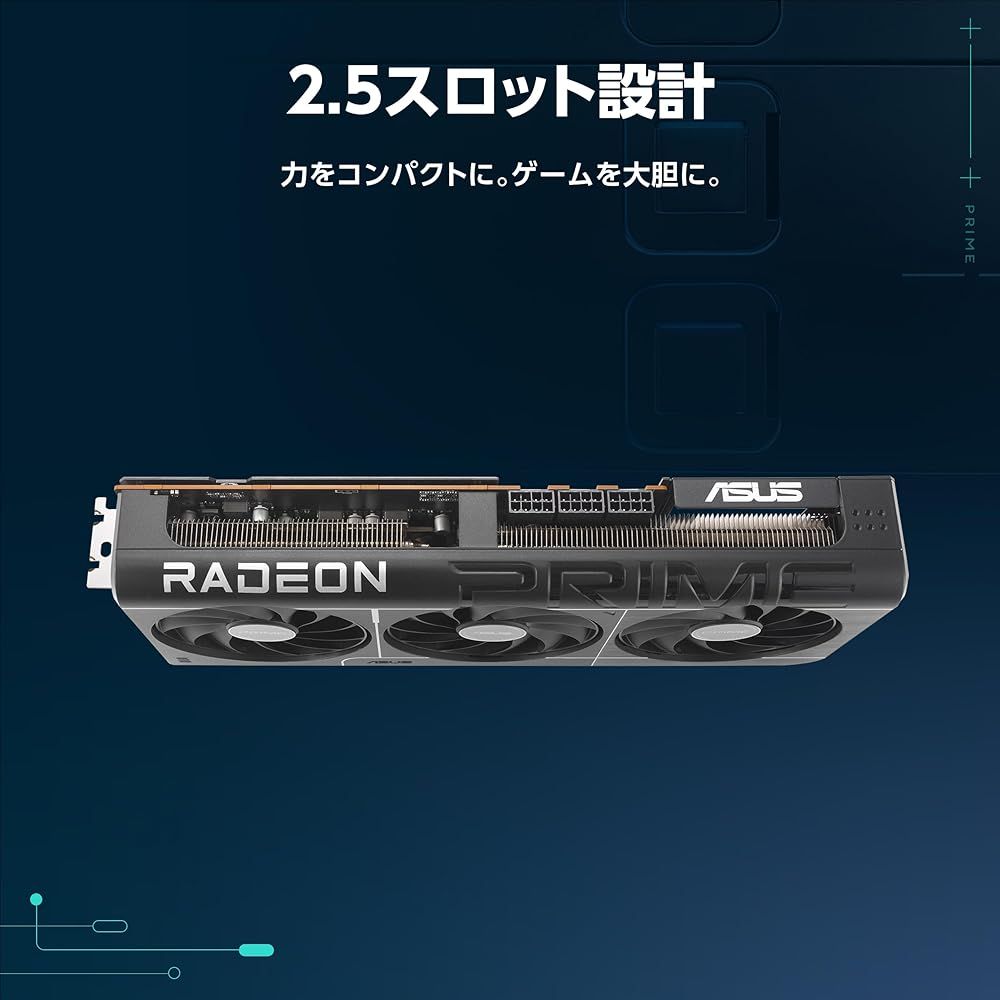 ASUS AMD Radeon RX9070 搭載 ビデオカード PCIe 5.0 16GB GDDR6 PRIME-RX9070-O16G 正規代理店品