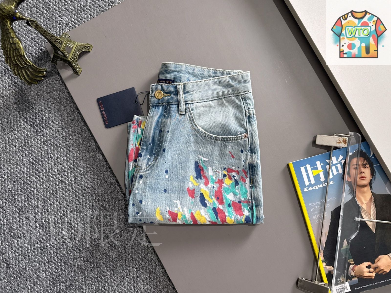 今日 LV 2025SS Denim Shorts 日本産デニム使用 -1