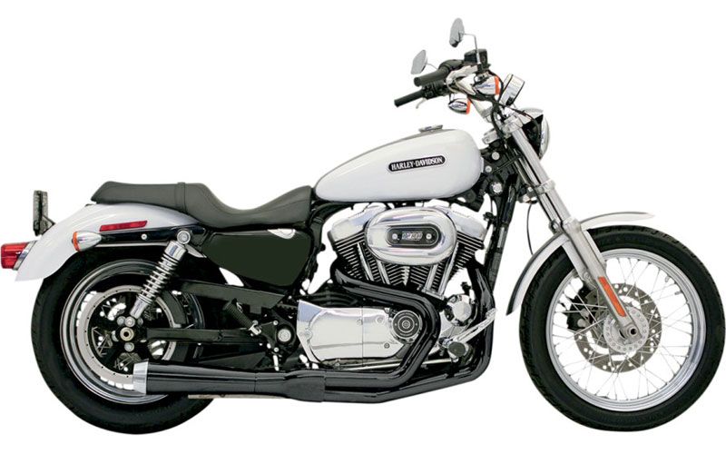 Bassani ロードレイジ 2in1マフラー ショート ショート 1986〜03年スポーツスター