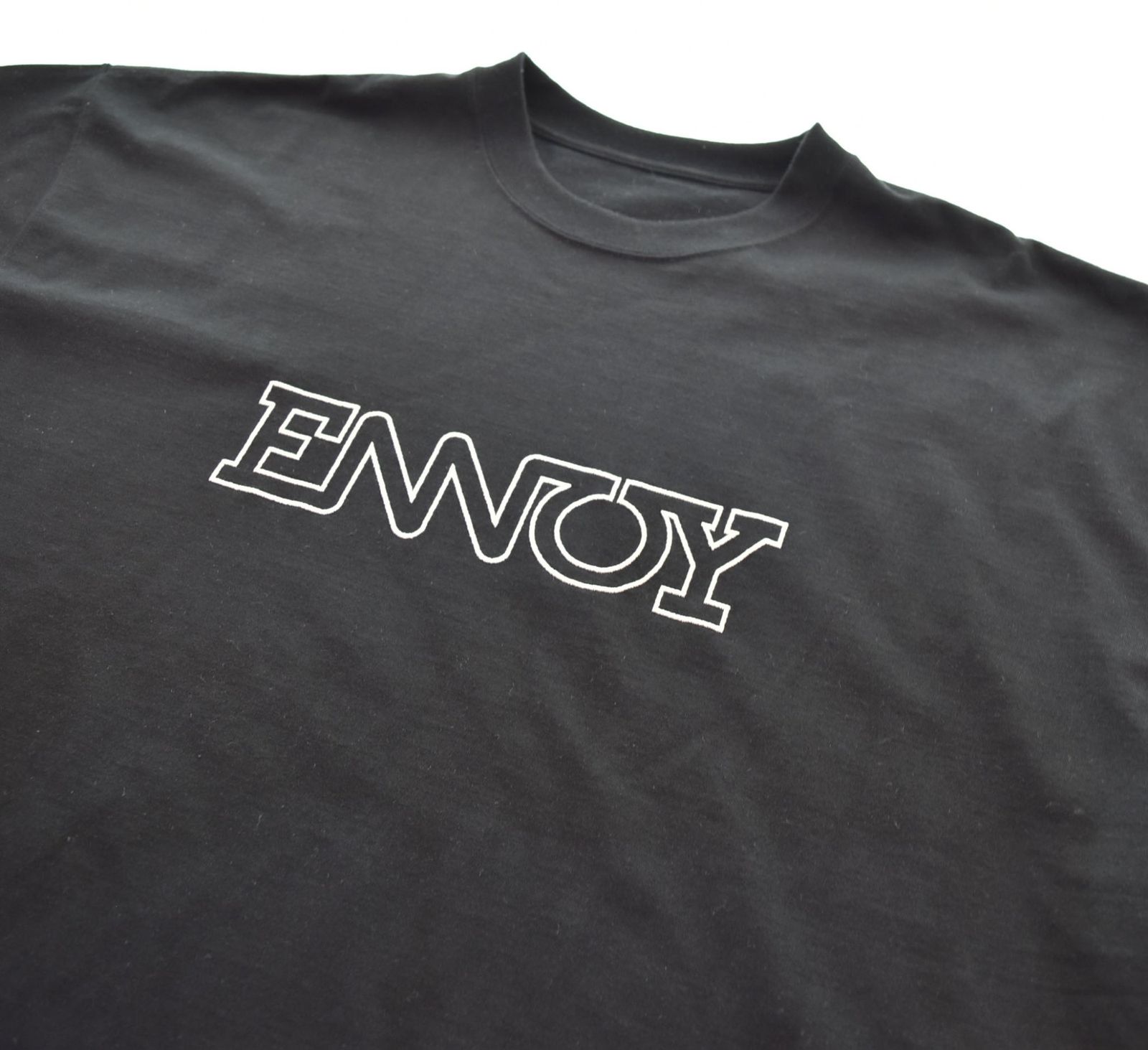 ennoy グラデーションロゴTシャツ ENNOY ELECTRIC LOGO ENNOY ロゴ