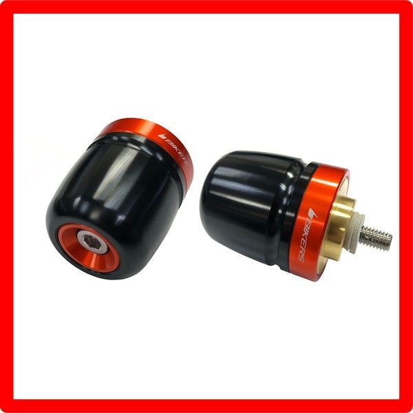 オレンジ BIKERS バイカーズ バーウエイト ADV150 PCX PCX150 PCX160 アルミ バーエンド オレンジ BK-H0554-ORG