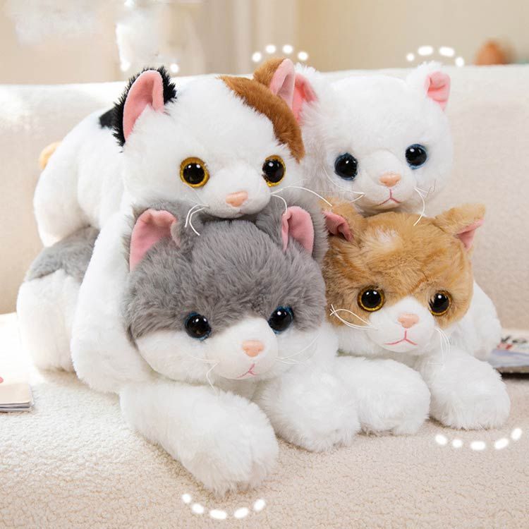 癒し系。 フワフワ♡ 猫のぬいぐるみ ぬいぐるみ ねこ ネコ 猫 フワフワ抱き枕 おもちゃ リアル 置物