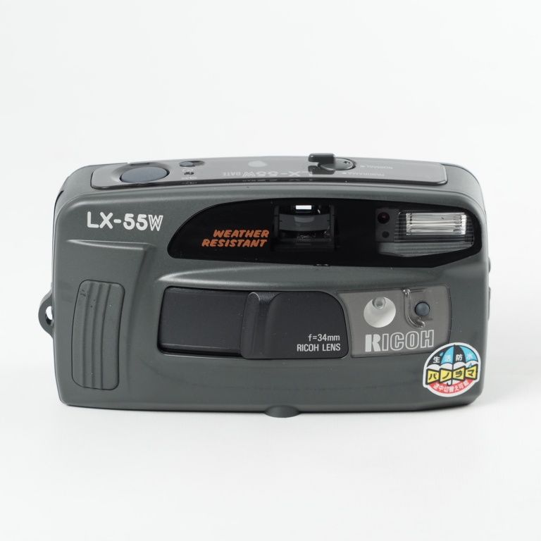 RICOH LX-55W DATE コンパクト フィルム カメラ f 34mm LENS レンズ