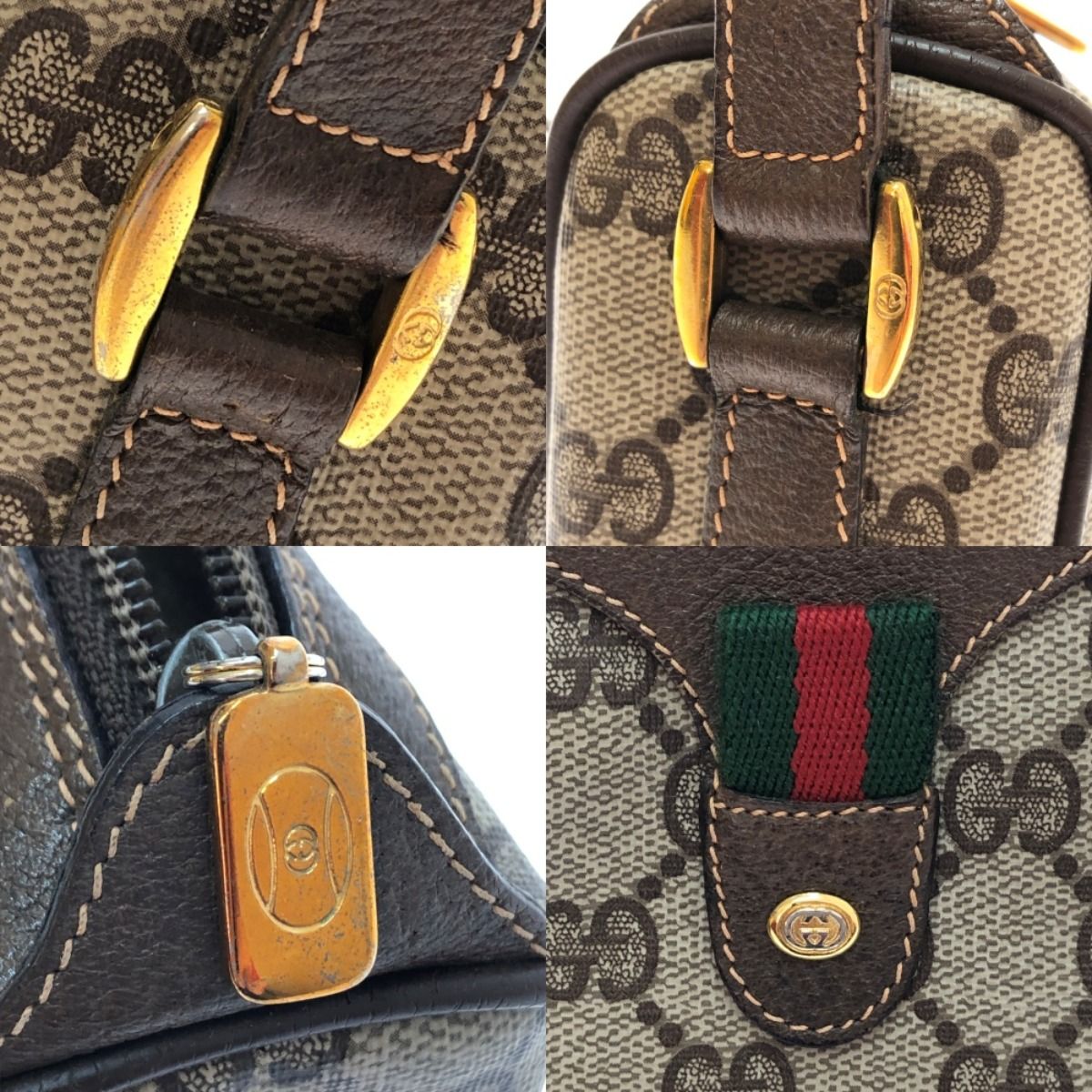 □□GUCCI グッチ ショルダーバッグ オールドグッチ シェリーライン 89.02.018 ブラウン系 - メルカリ