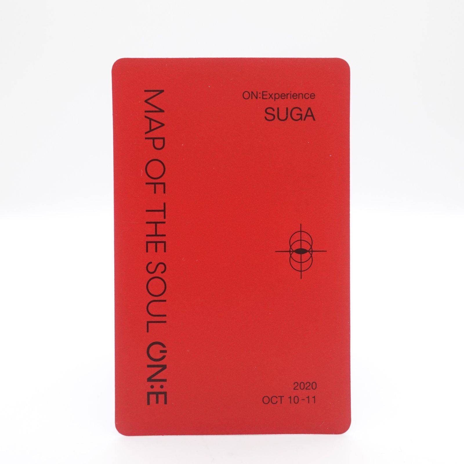 BTS ユンギ MAP OF THE SOUL ON:E トレカ フォト カード SUGA