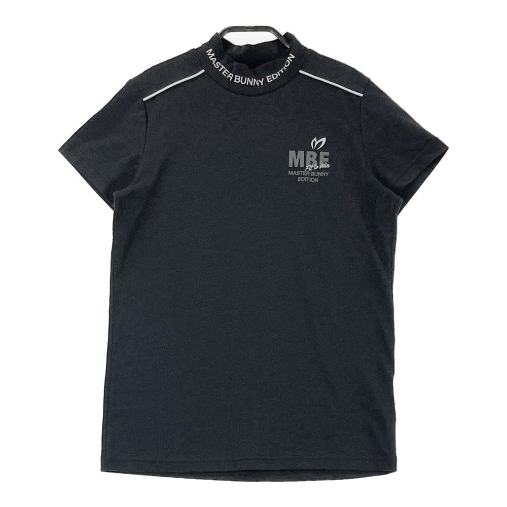 サイズ：1 MASTER BUNNY EDITION マスターバニーエディション  ハイネック 半袖Tシャツ  グレー系 [240101530494] ゴルフウェア レディース ストスト