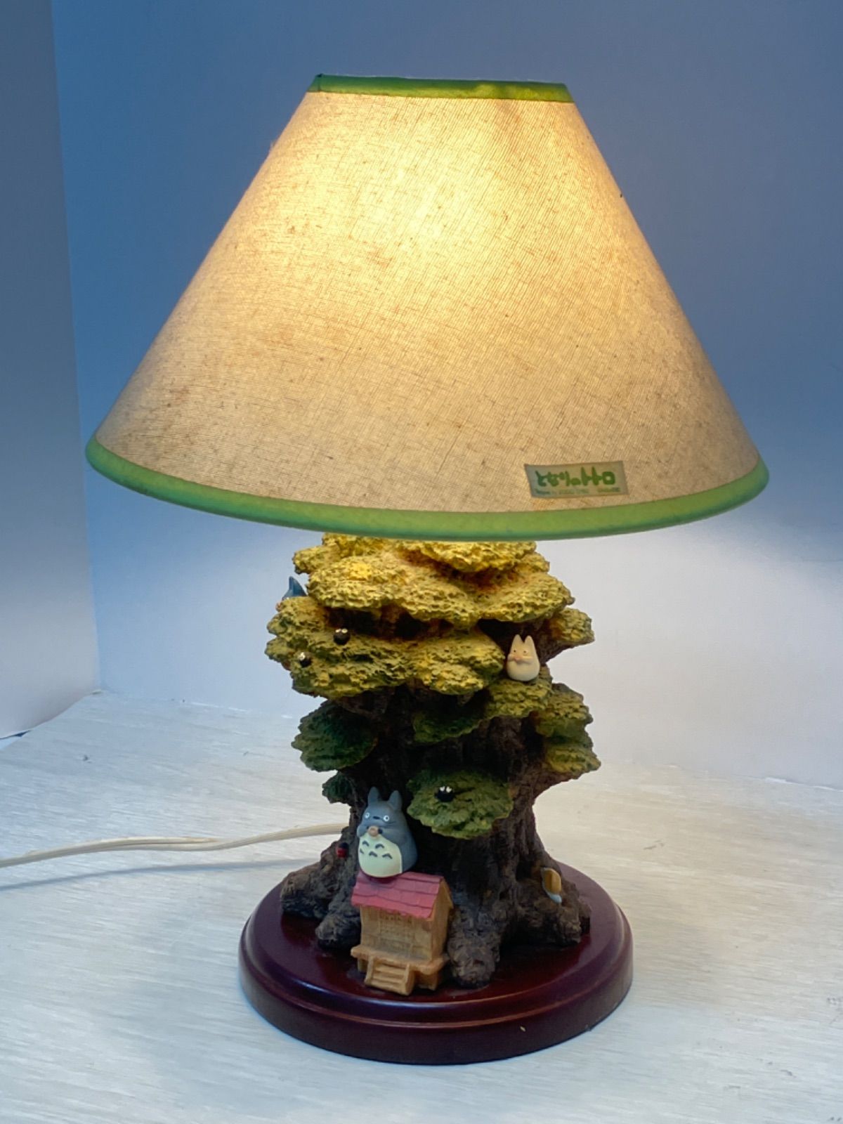 となりのトトロ くすの木 ジオラマ ランプ ライト スタンド