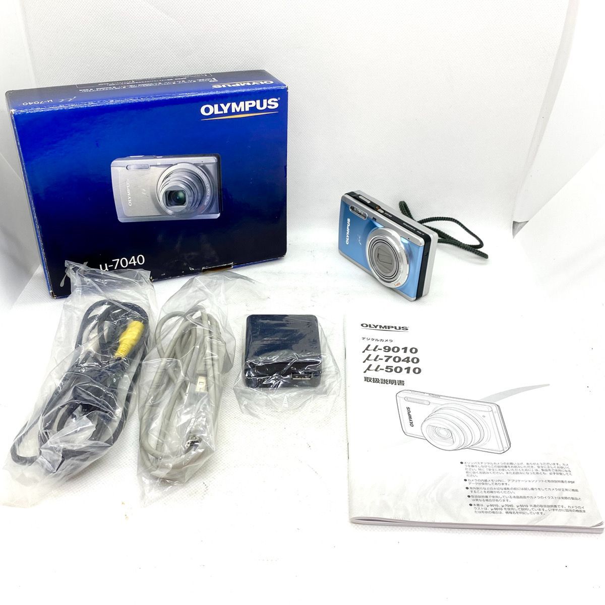 OLYMPUS オリンパス μ-7040 1400万画素 光学7倍ズーム デジタルカメラ 