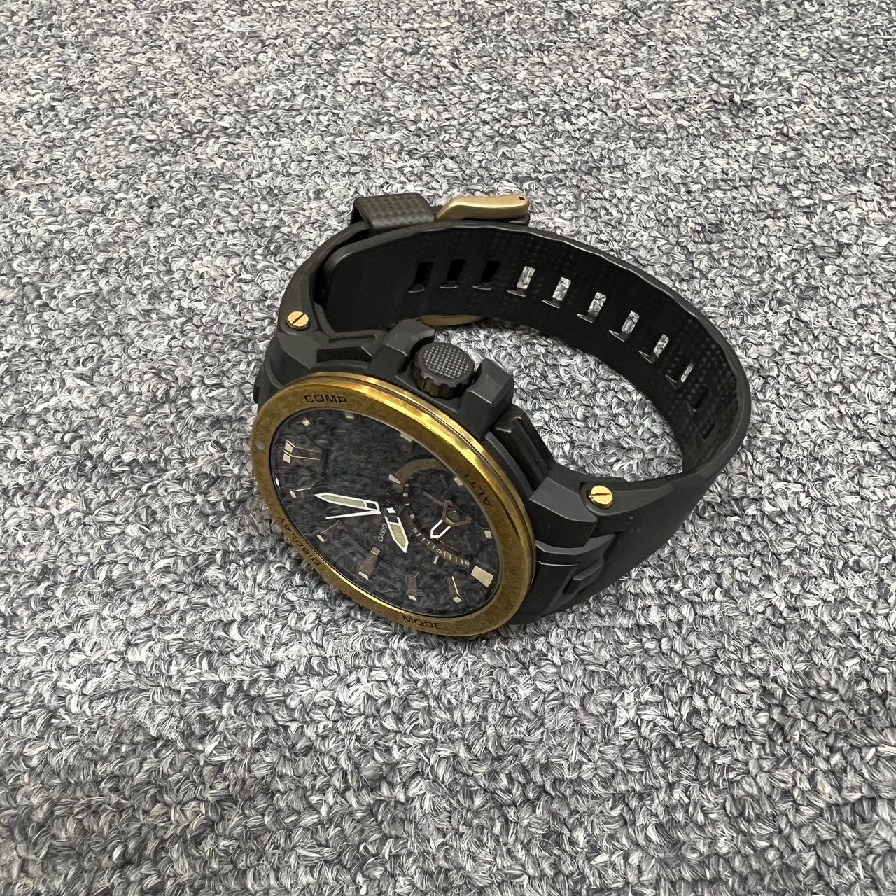 CASIO PROTREK 腕時計 タフソーラー PRW-S3100 Casio Pro Trek RM Series Carbon Band PRW-S3100-1JF