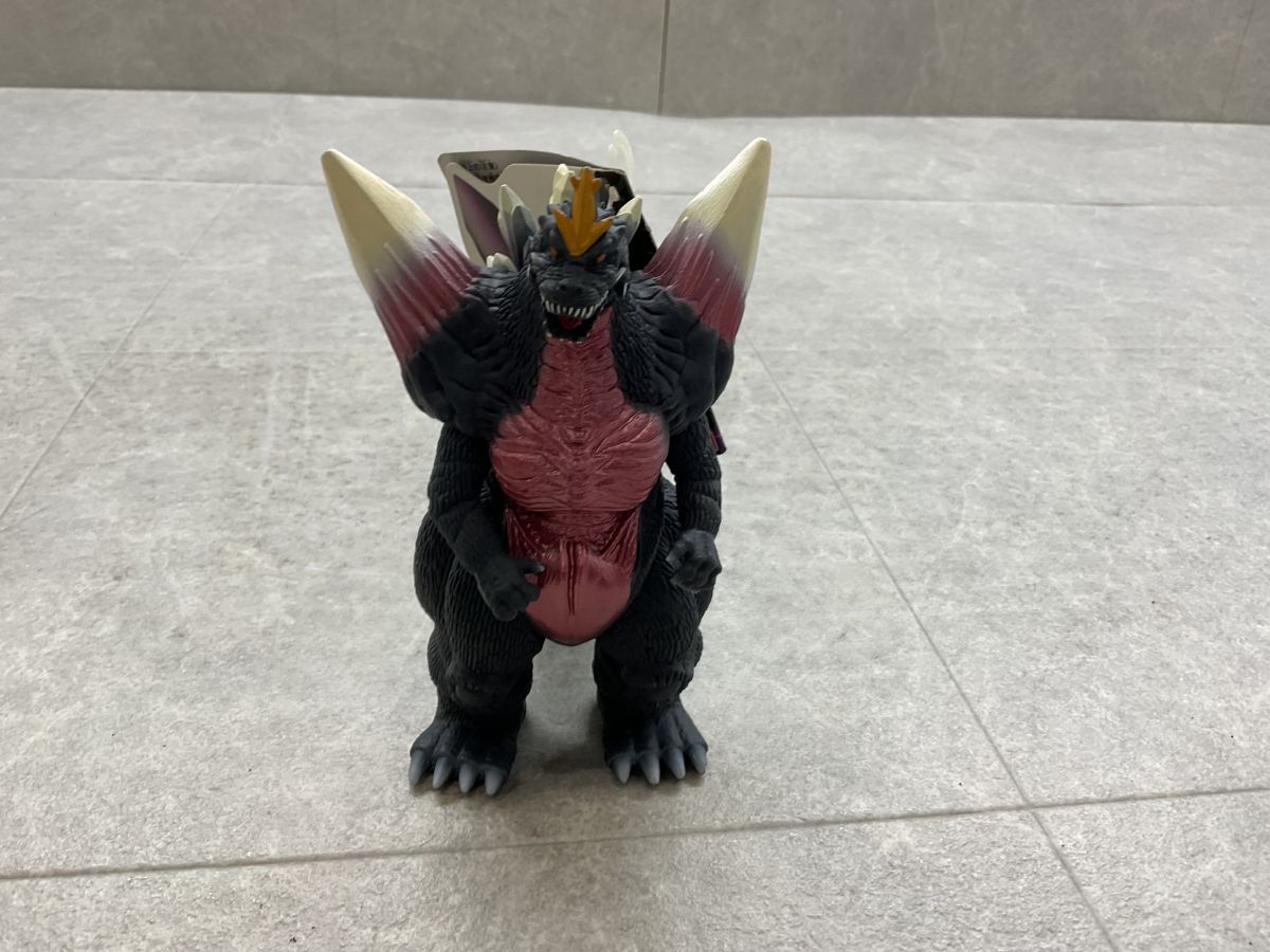 紙タグ付き BANDAI バンダイ 65周年 ムービーモンスターシリーズ GODZILLA ゴジラ 2019 スペースゴジラ ソフビ フィギュア 紙タグ付き BANDAI バンダイ 65周年 ムービーモンスターシリーズ