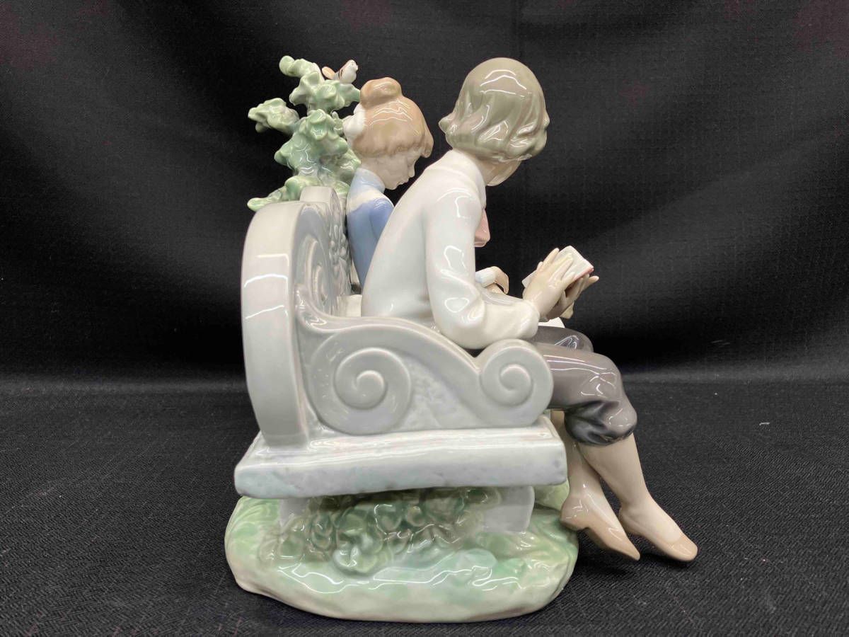 希少 リヤドロ ナオ 女の子 犬 置物 フィギュリン 陶器 陶器人形 レア