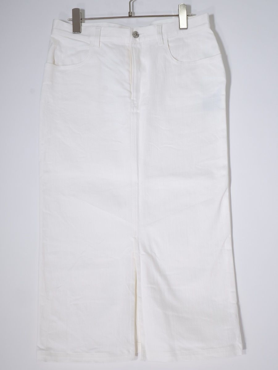 L'Appartement Lisiere White Denim スカート - メルカリ