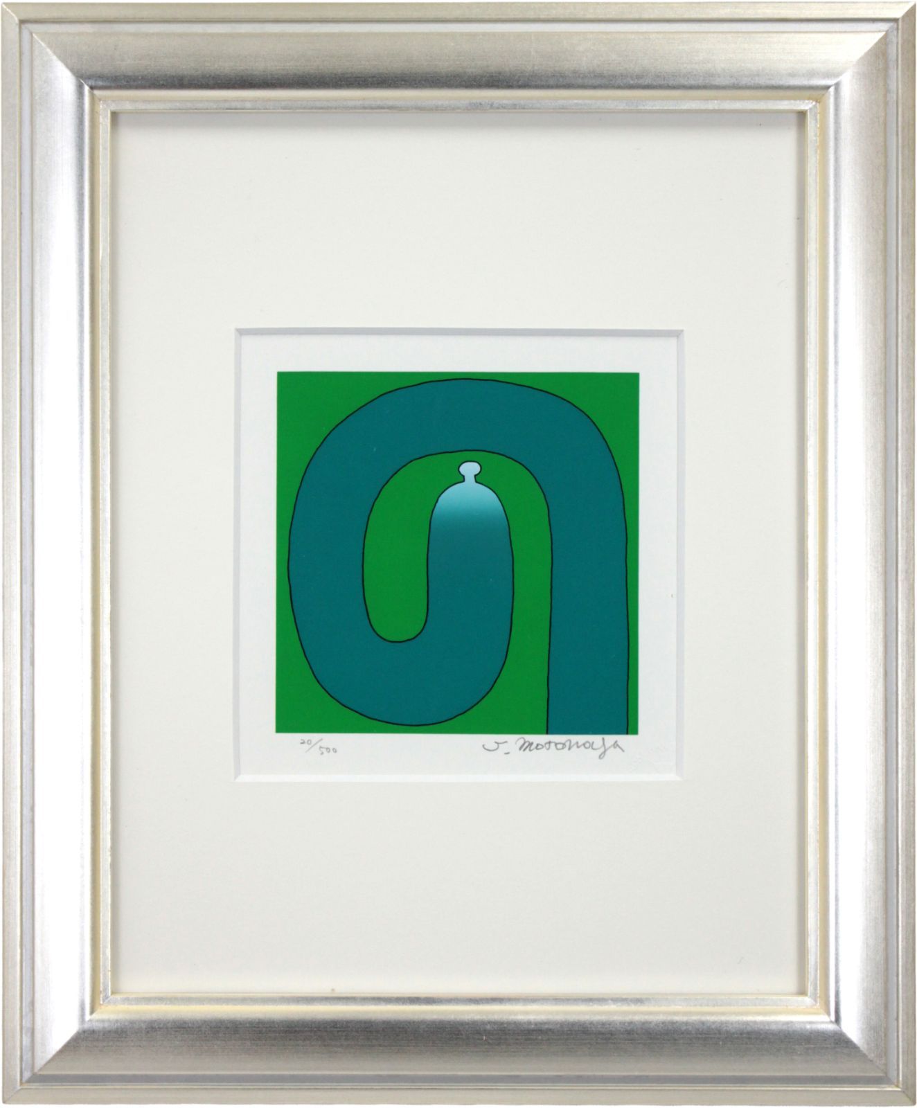 元永定正 「ぐりーんのの」 シルクスクリーン 版画 絵画 元永定正 「ぐりーんのの」 シルクスクリーン 版画 絵画 - メルカリ