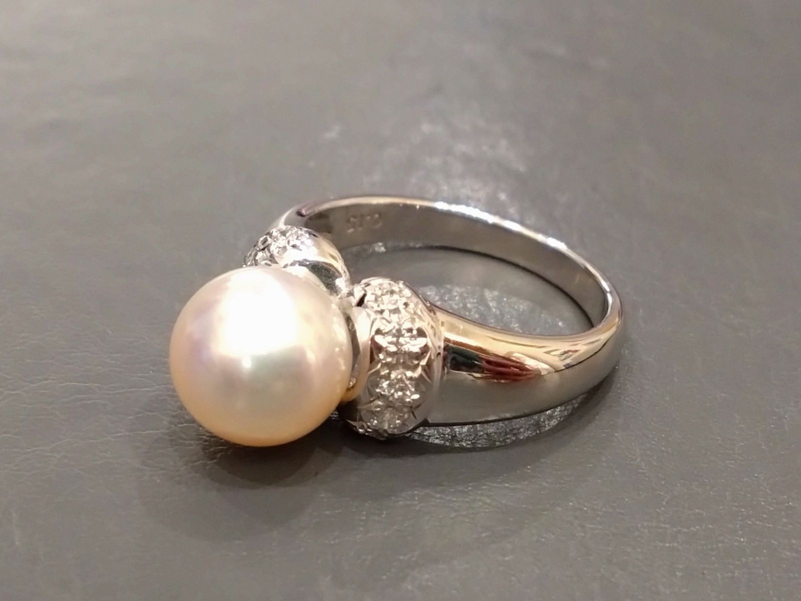 15/美品 田崎真珠 タサキ Pt900 ダイヤ計0.59ct リング 指輪 goldplazajp_it4oybrdz14b