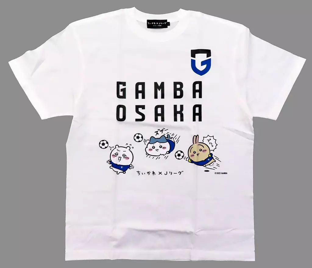 送料無料] 2024年 ちいかわ × Jリーグ Tシャツ ガンバ大阪 未