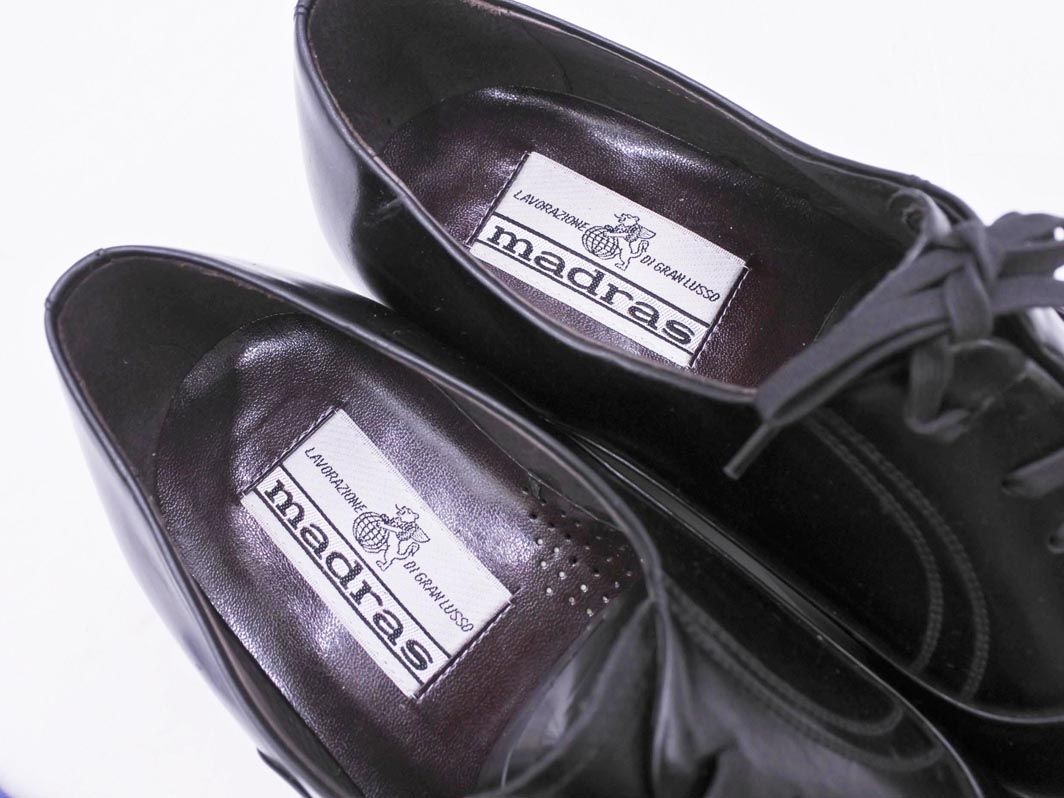 美品 madras マドラス 本革 レザー ドレス シューズ size25EEE