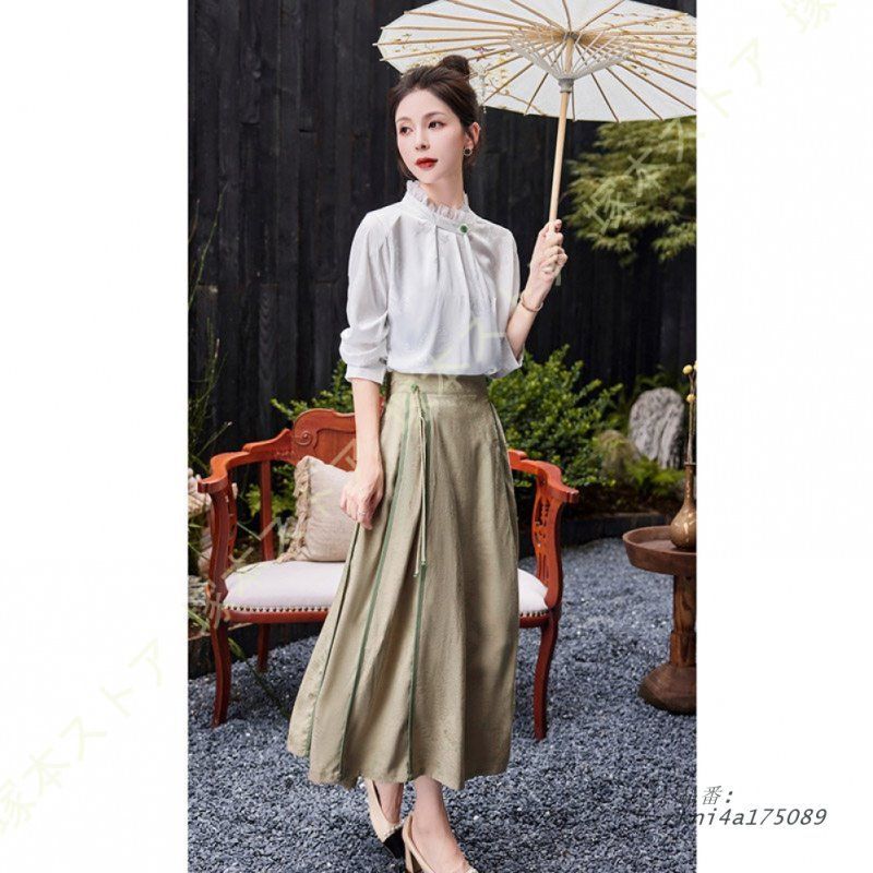 セットアップ レディース スカートスーツ 2点セット Tシャツ スカート シンプル おしゃれ お出かけ カジュアル エレきれいめ 通勤 気質 Aライン 着痩せ kni4a175089 MAAHADDERANG_COM