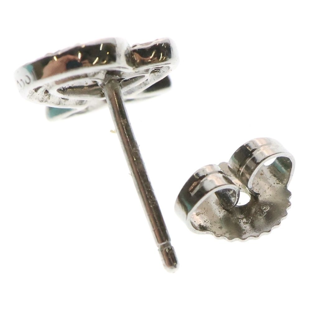 ティファニー pt950 ラビングハート ダイヤ ピアス 6254