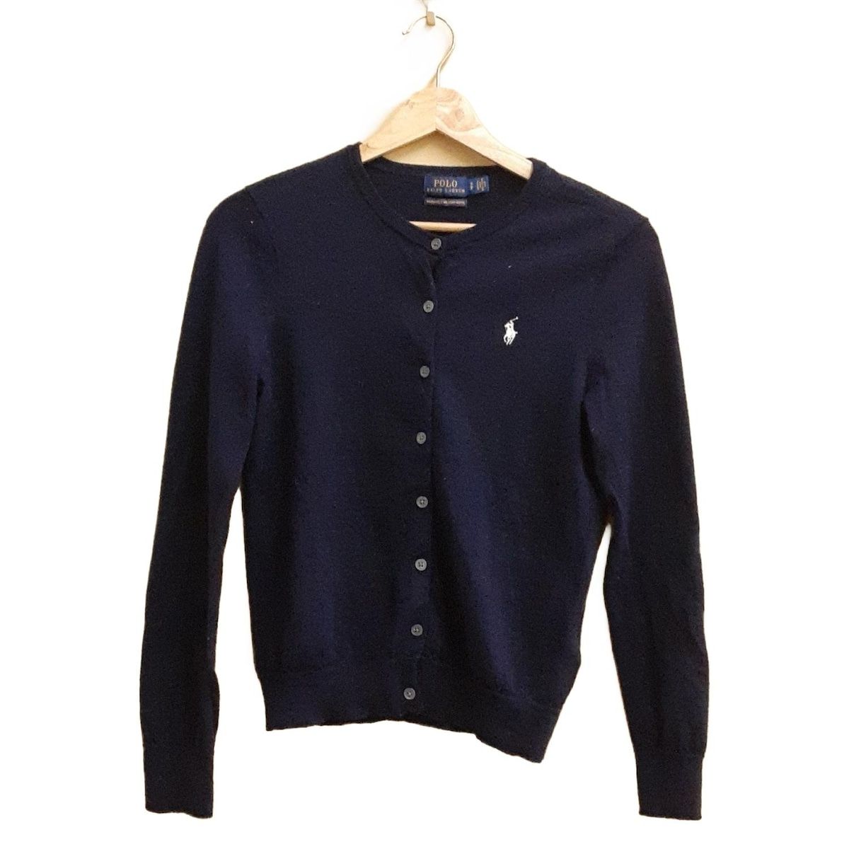 新品タグ付き　ポロラルフローレン カーディガン ネイビー　Mサイズ POLO RALPH LAUREN - 新品タグつき RALPH LAUREN カーディガン