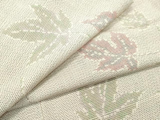 平和屋着物○本塩沢 楓文 正絹 逸品 CAAR8094vf - メルカリ 