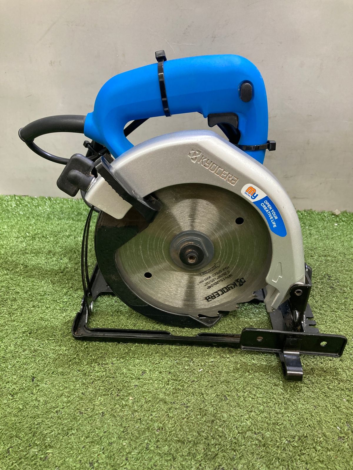 美品☆RYOBI 〇RYOBI リョービ ブレーキ付き丸ノコ 電動工具 電動 工具 