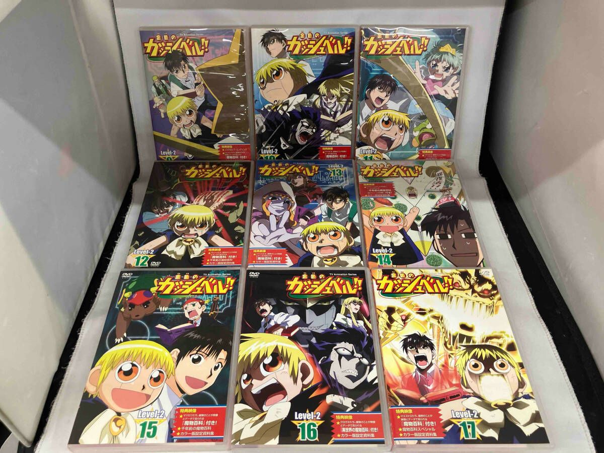 DVD 【※※※】[全17巻セット]金色のガッシュベル!! Level-2 1~17 - メルカリ