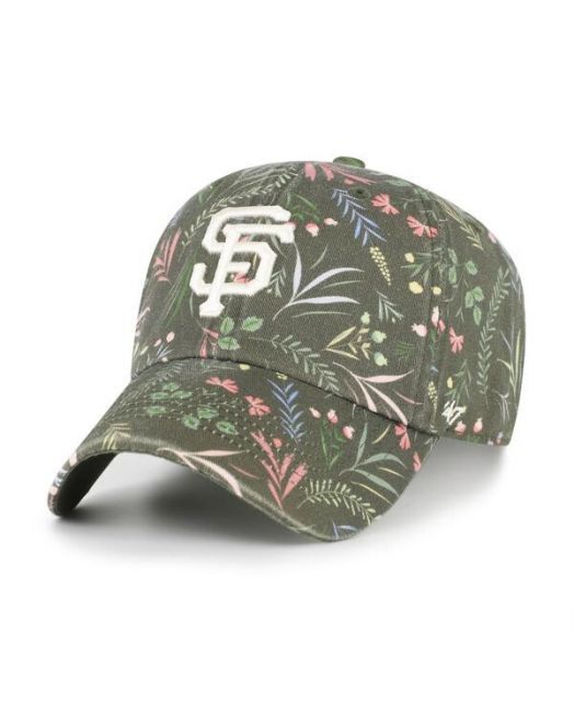送料無料 47ブランド レディース 帽子 アクセサリー Women s Olive San Francisco Giants Moss Verbena Clean Up Adjustable Hat Olive