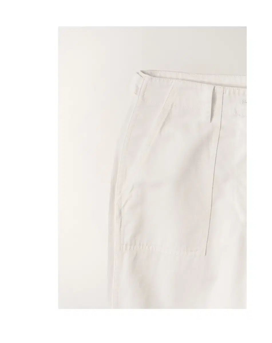 Nothing Written ナッシングリトゥン Nou Fatigue Pants white DECORATOM_COM_BR