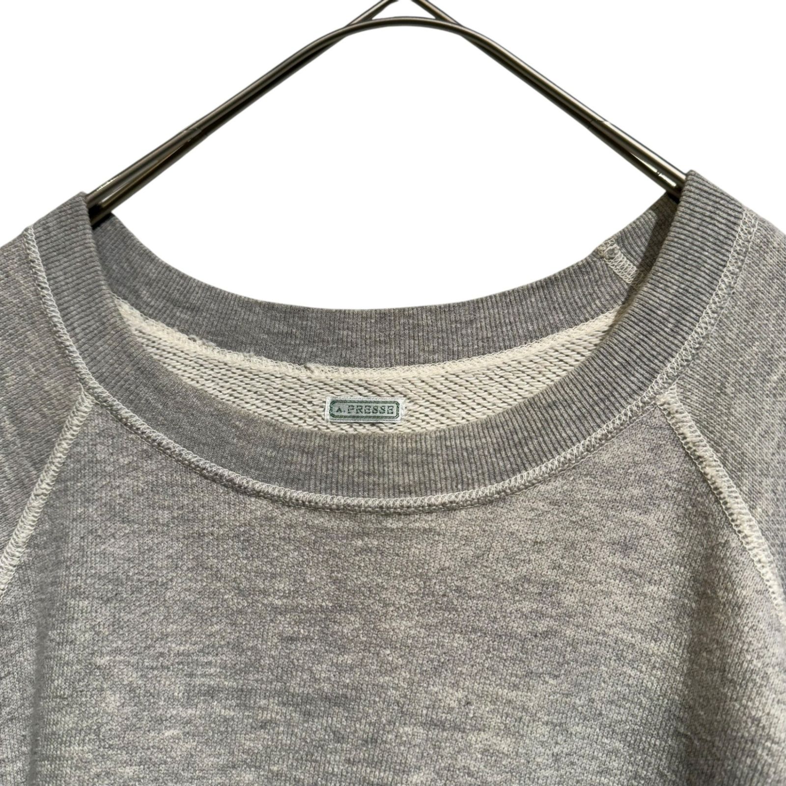A.PRESSE（アプレッセ） ① 22SAP-05-05M 22SS Sweat Shirt メンズ 