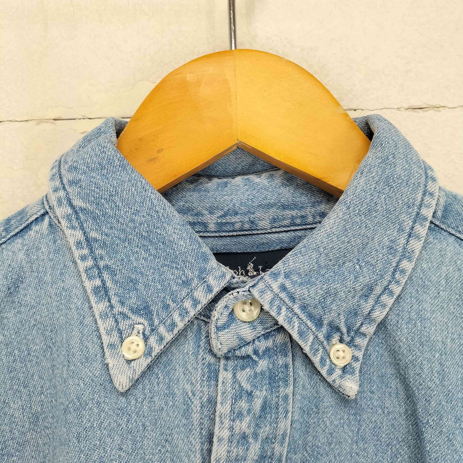 ラルフローレン RALPH LAUREN ボタンダウン デニムシャンブレー