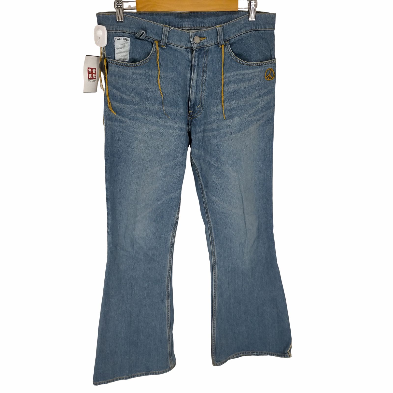 ファッチーズ FACCIES 23SS「11oz Big Bell Pt」デニムフレアパンツ メンズ JPN：2 - メルカリ