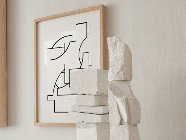ポスター 北欧 OBJECT BLANC no.27 オブジェクト ブラン 30×40cm
