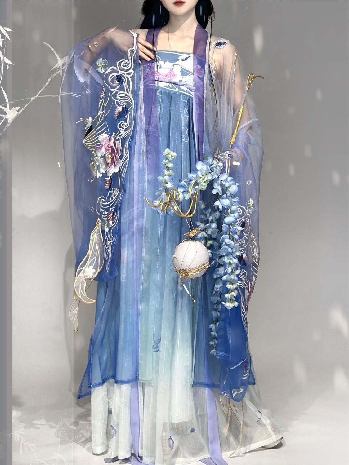 漢服 ト ステージ衣装 中華風 コスプレ 仙女服 華服 撮影 ハロウィンコスプレセットL198