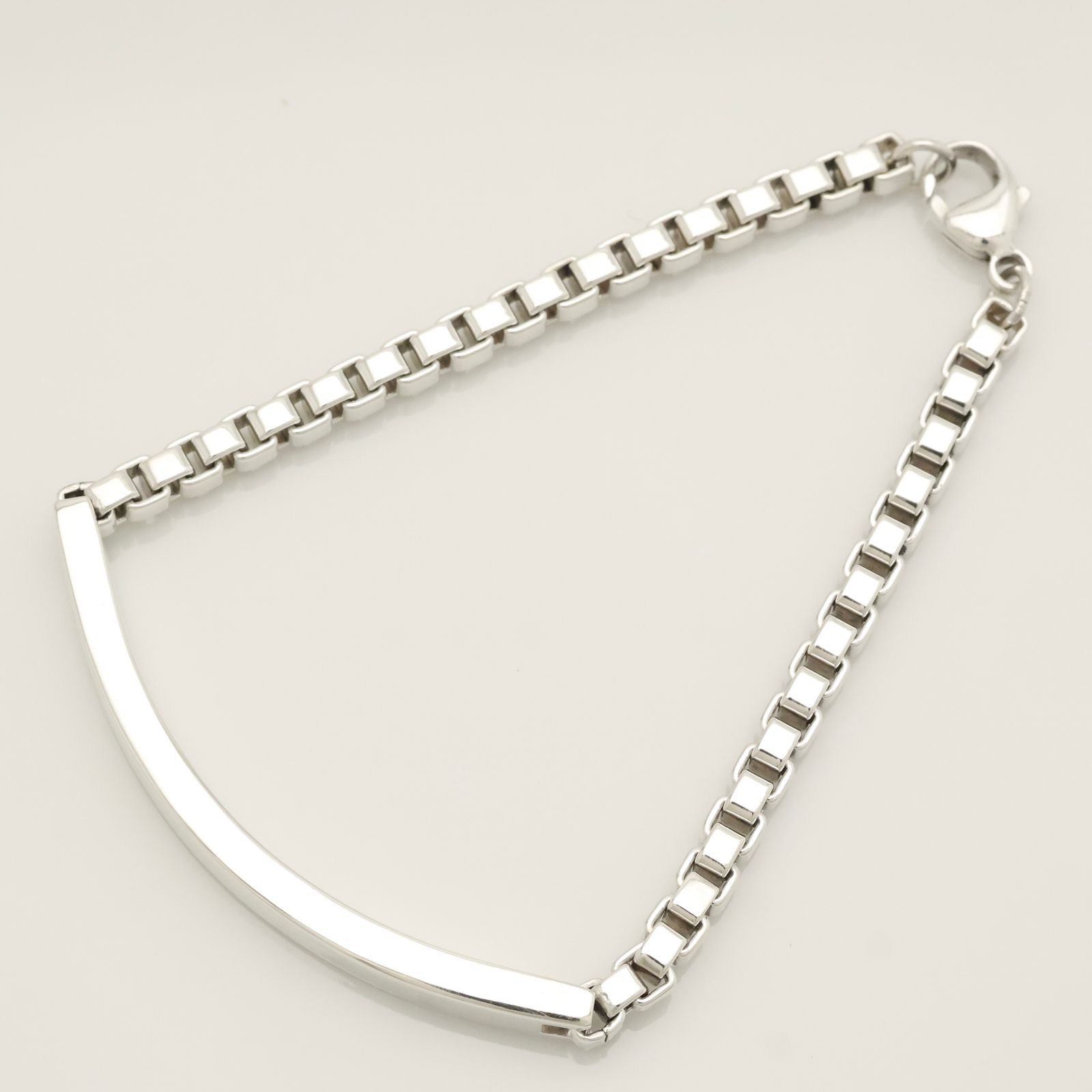 美品】ティファニー TIFFANY&Co. ベネチアン リンク ID ブレスレット 